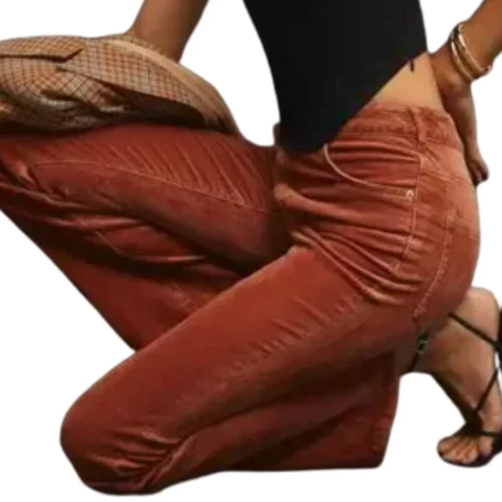 NWT | ANTHROPOLOGIE Pilcro The Icon Flare Corduroy Jeans | Women's 16W - Picture 4 of 16